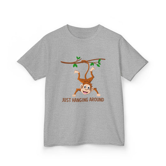 Kids' Just Hanging Around Monkey T-Shirt - 18 colors