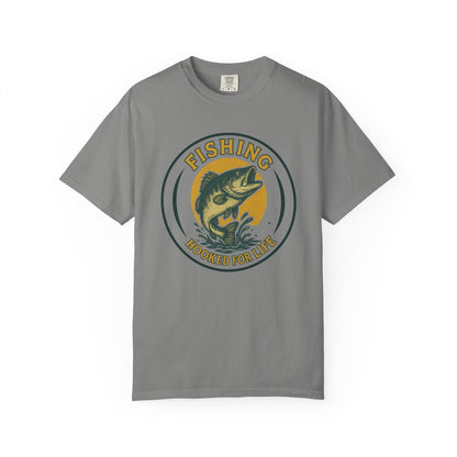 Fishing - Hooked for Life Unisex T-Shirt - 6 colors