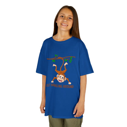 Kids' Just Hanging Around Monkey T-Shirt - 18 colors