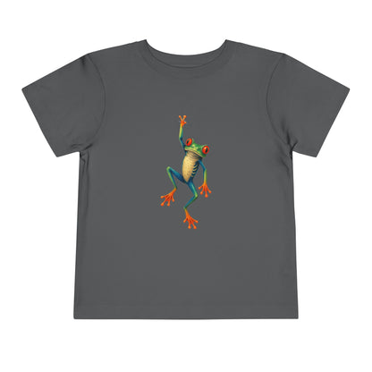 Hang on Froggy Cute Toddler Tee - 9 colors