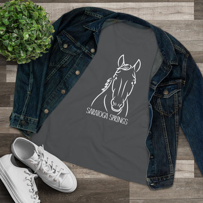 Saratoga Filly Women's Semi-Relaxed Color T-Shirt
