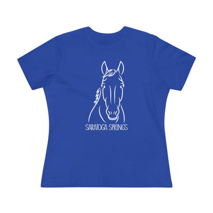Saratoga Filly Women's Semi-Relaxed Color T-Shirt