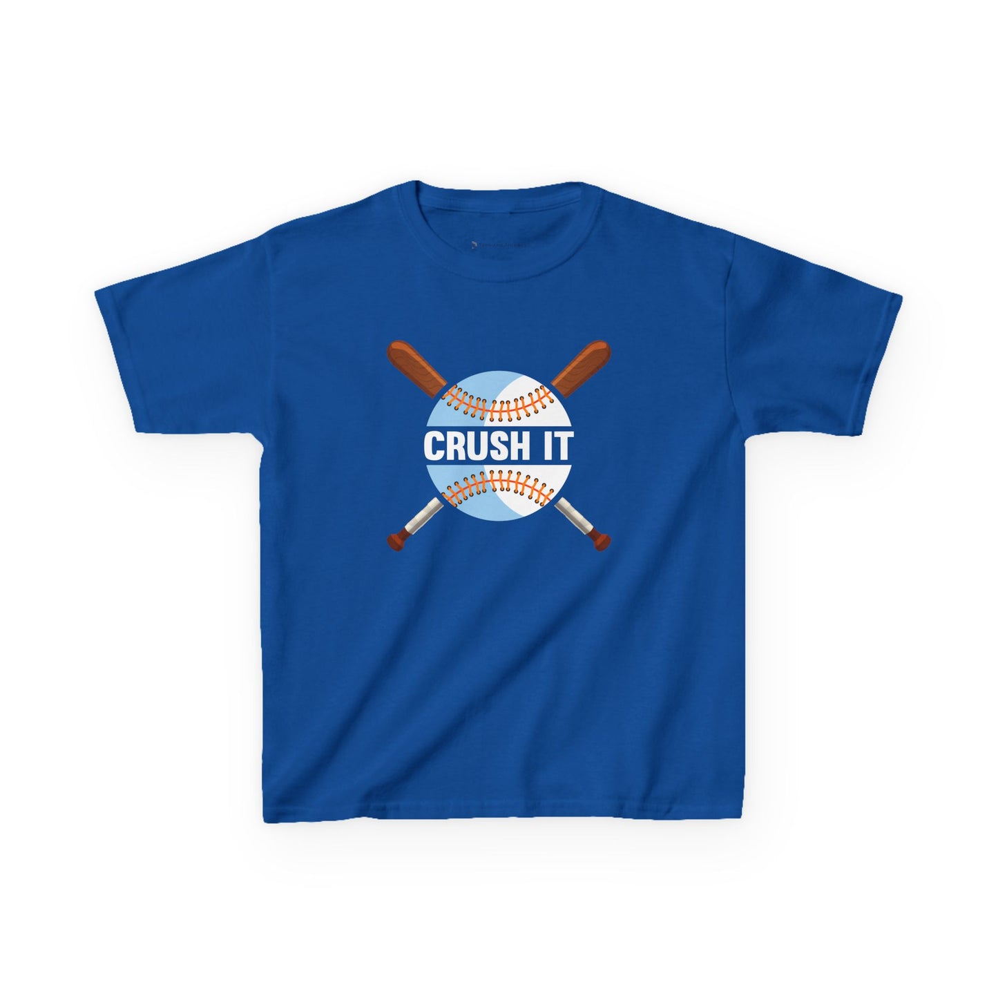 Kids' Crush It Baseball T-Shirt - 8 colors