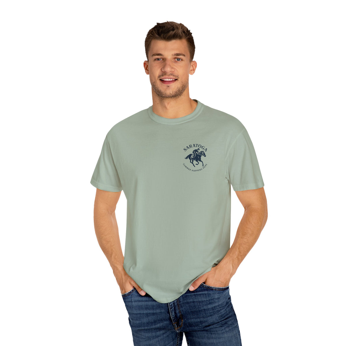 Saratoga Summer Happens Here T-Shirt - 10 colors