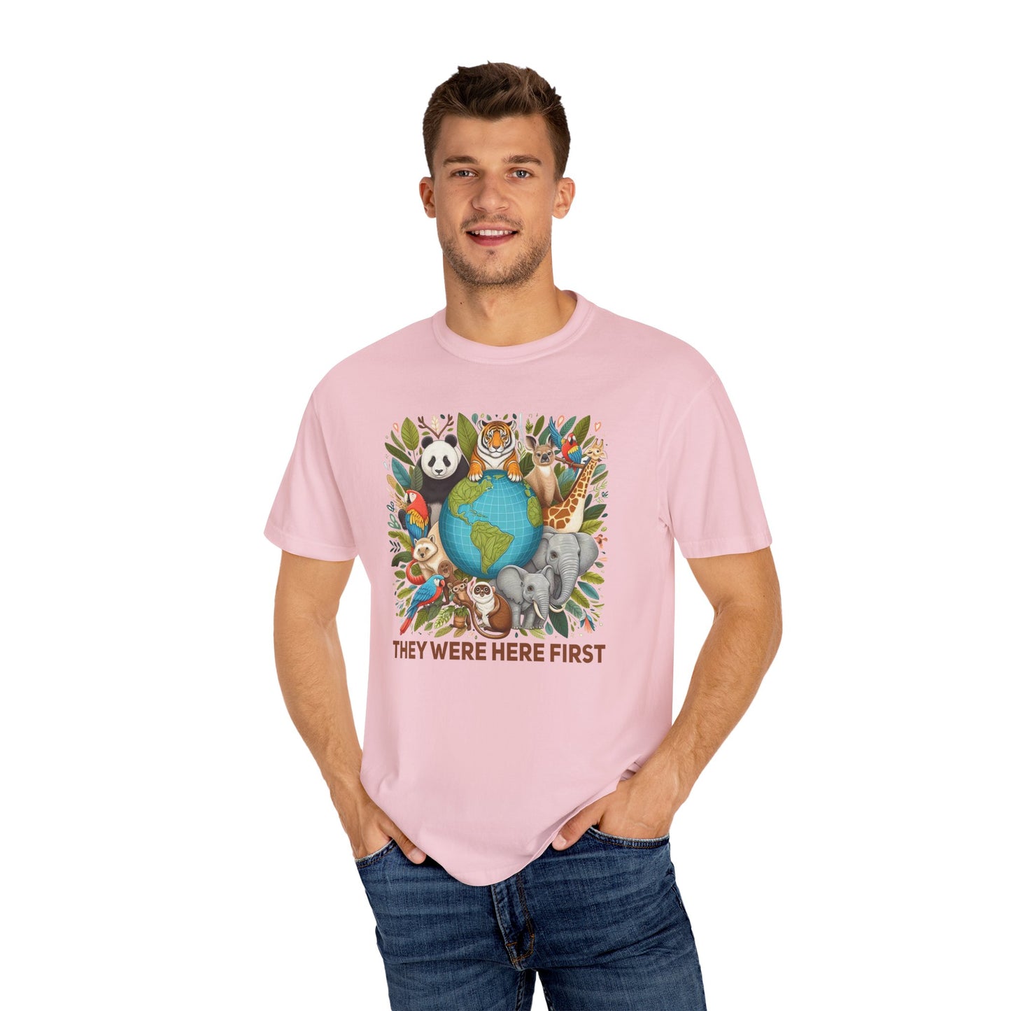 They Were Here First Animal T-shirt - 15 colors