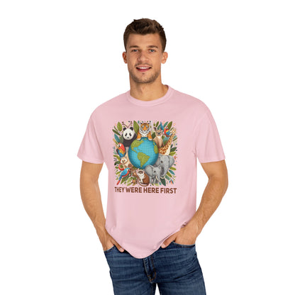 They Were Here First Animal T-shirt - 15 colors