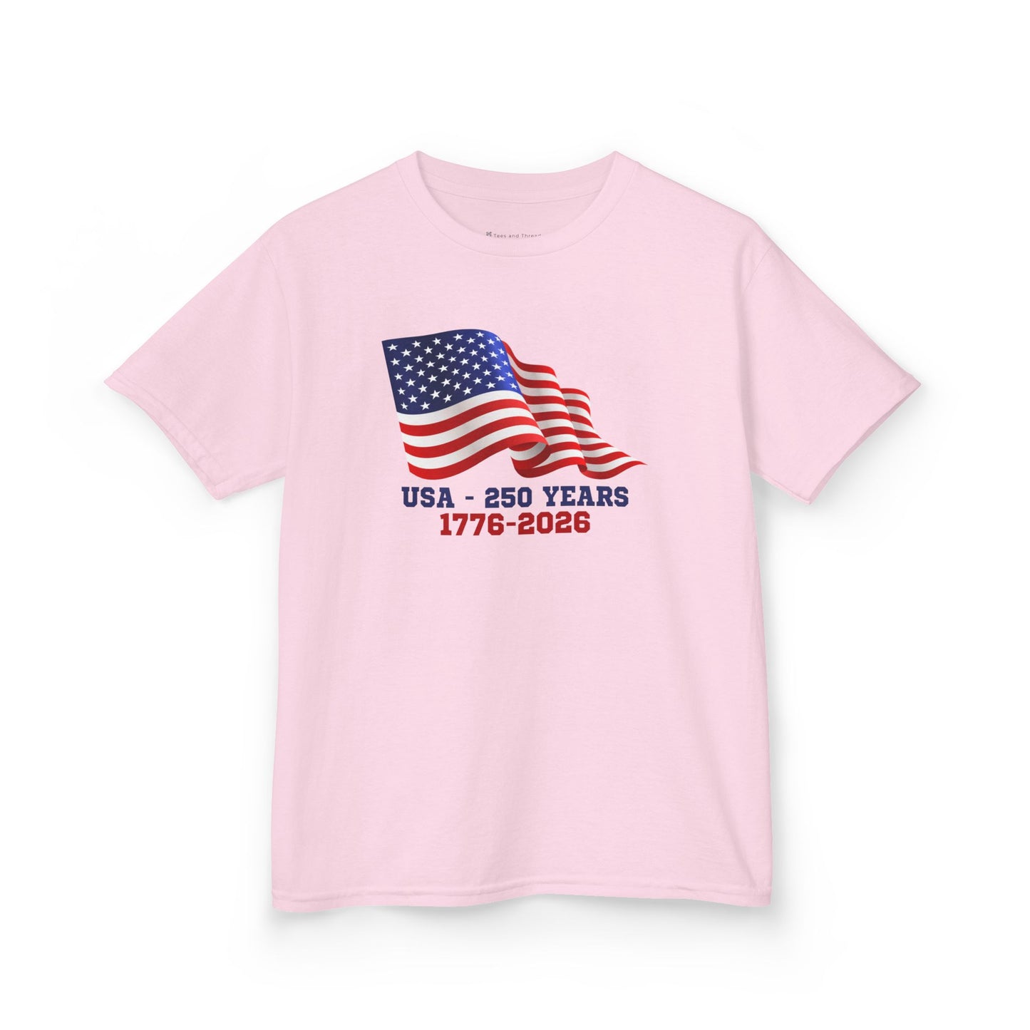 Kids' USA 250 Years Birthday 1776-2026 T-shirt - 15 colors