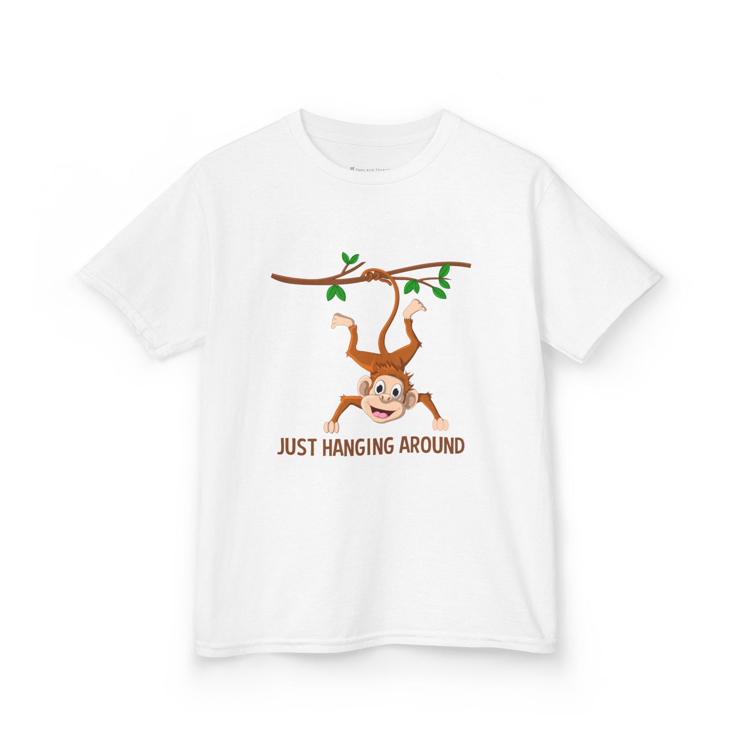 Kids' Just Hanging Around Monkey T-Shirt - 18 colors