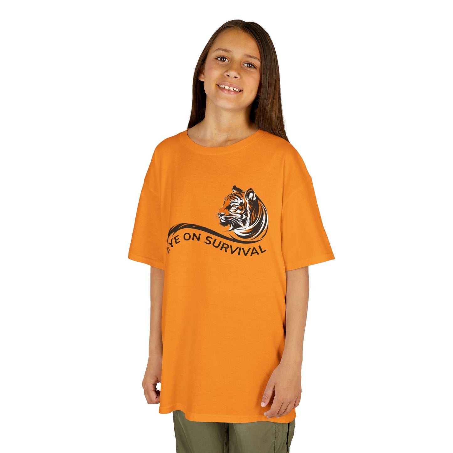 Kids' Eye on Survival Tiger T-shirt - 12 colors