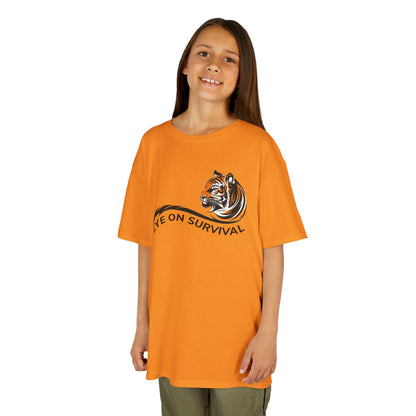 Kids' Eye on Survival Tiger T-shirt - 12 colors