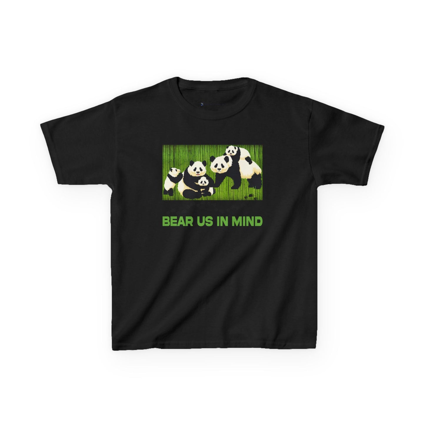 Kids' Bear Us In Mind Panda T-Shirt - 15 colors