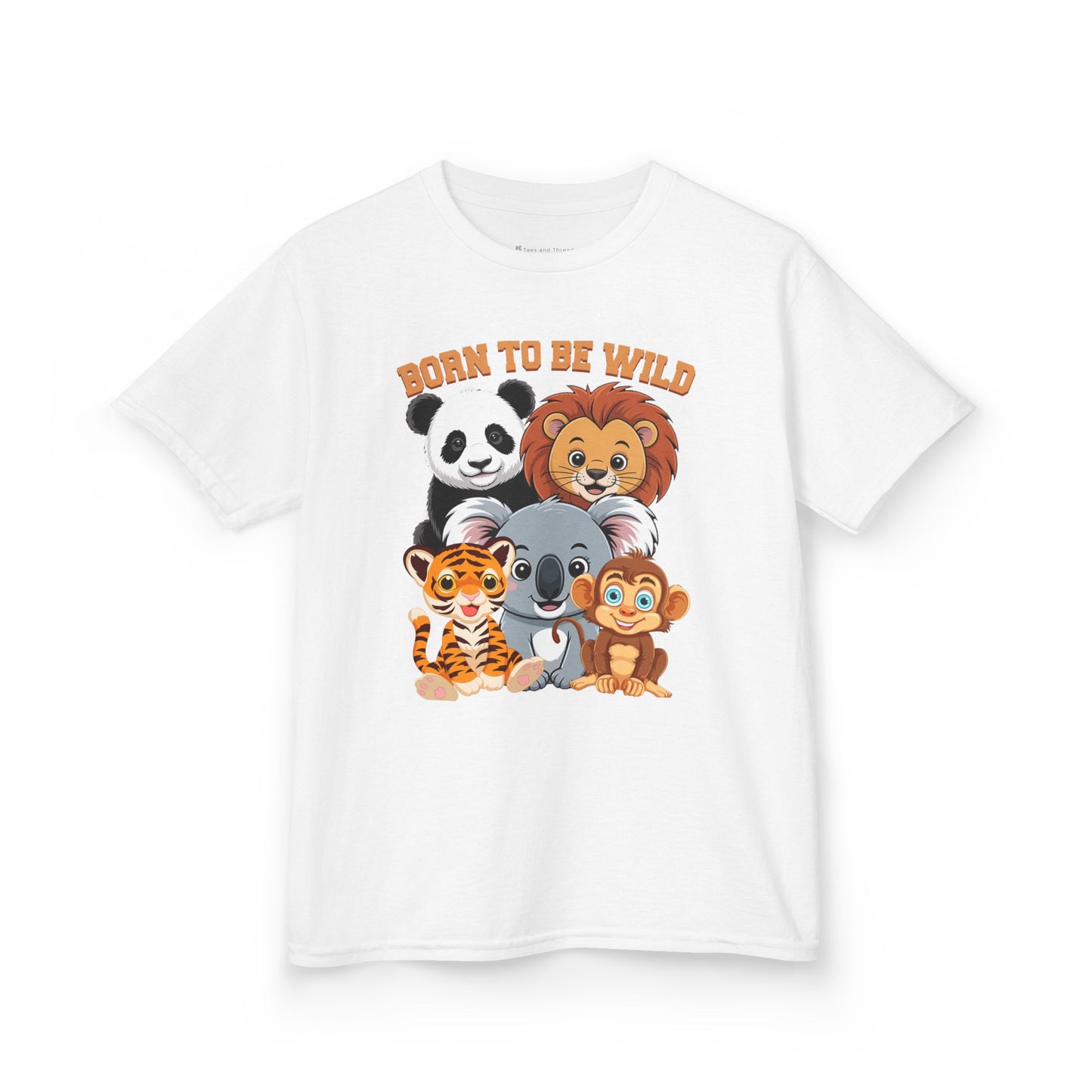 Kids' Born to Be Wild Animal Friends T-Shirt