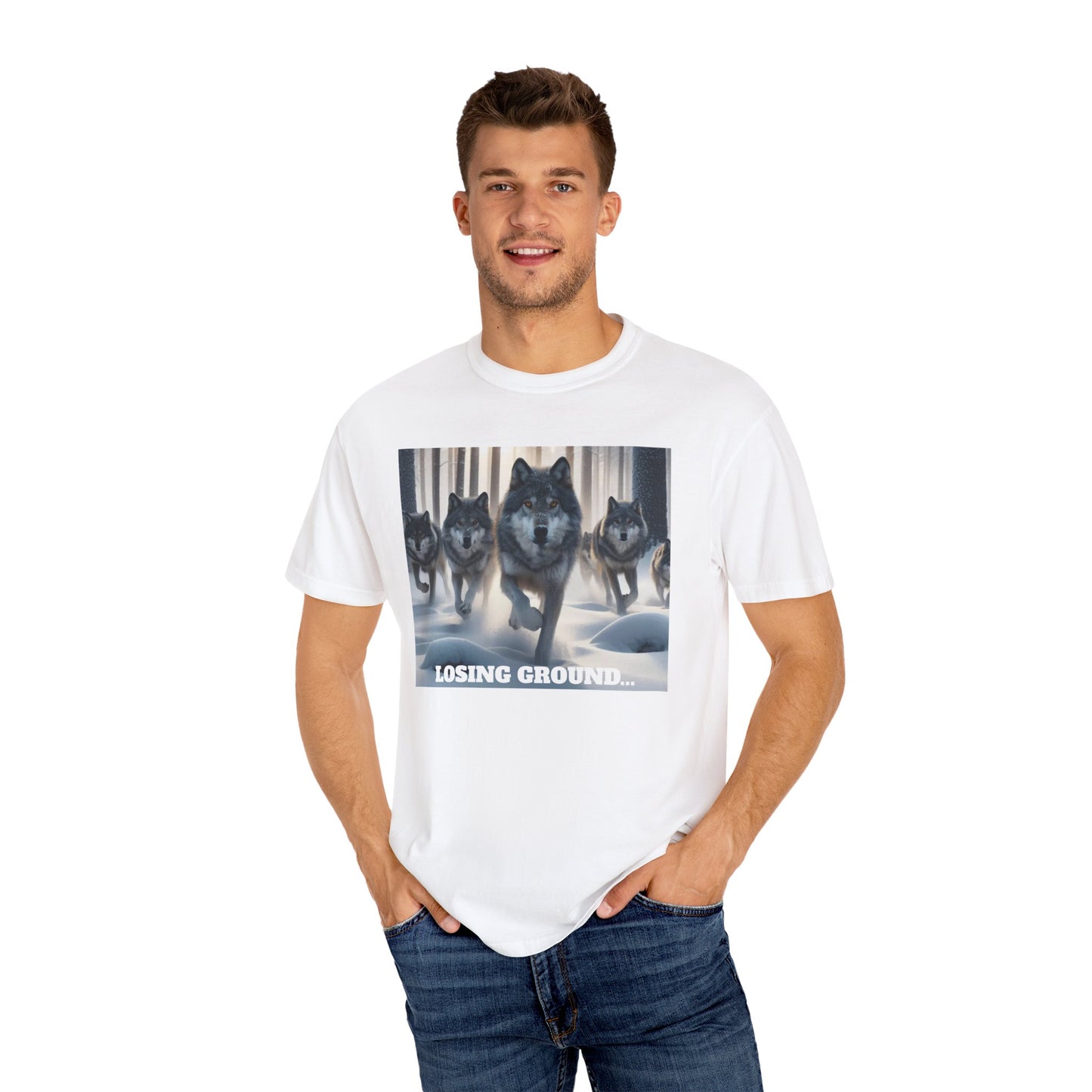 Wolf Pack Losing Ground T-Shirt - 16 colors