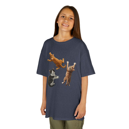 Kids' Clinging Kittens T-Shirt - 14 colors