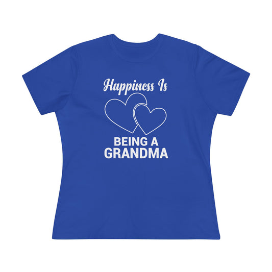Women's Happiness is Being a Grandma Semi-Relaxed T-Shirt - 6 colors