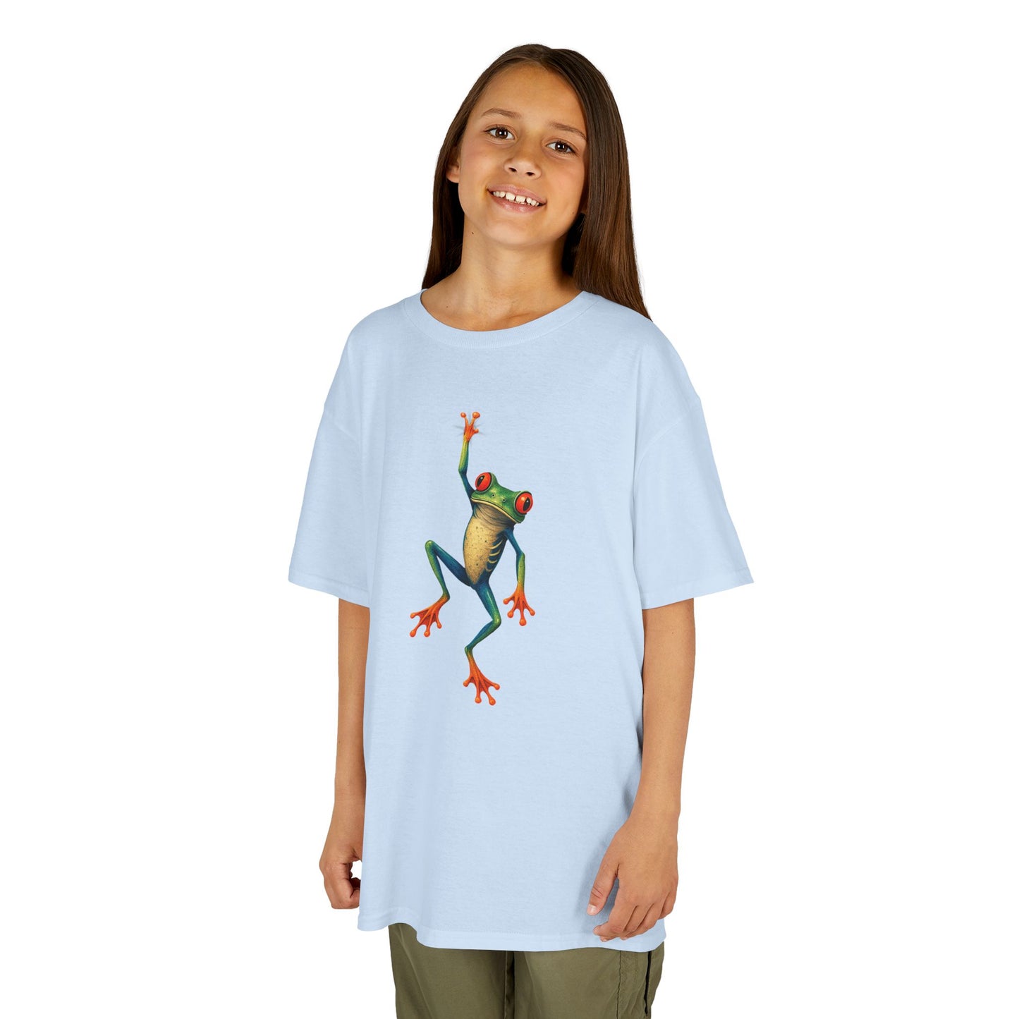 Kids' Hang On Froggy T-shirt - 14 colors