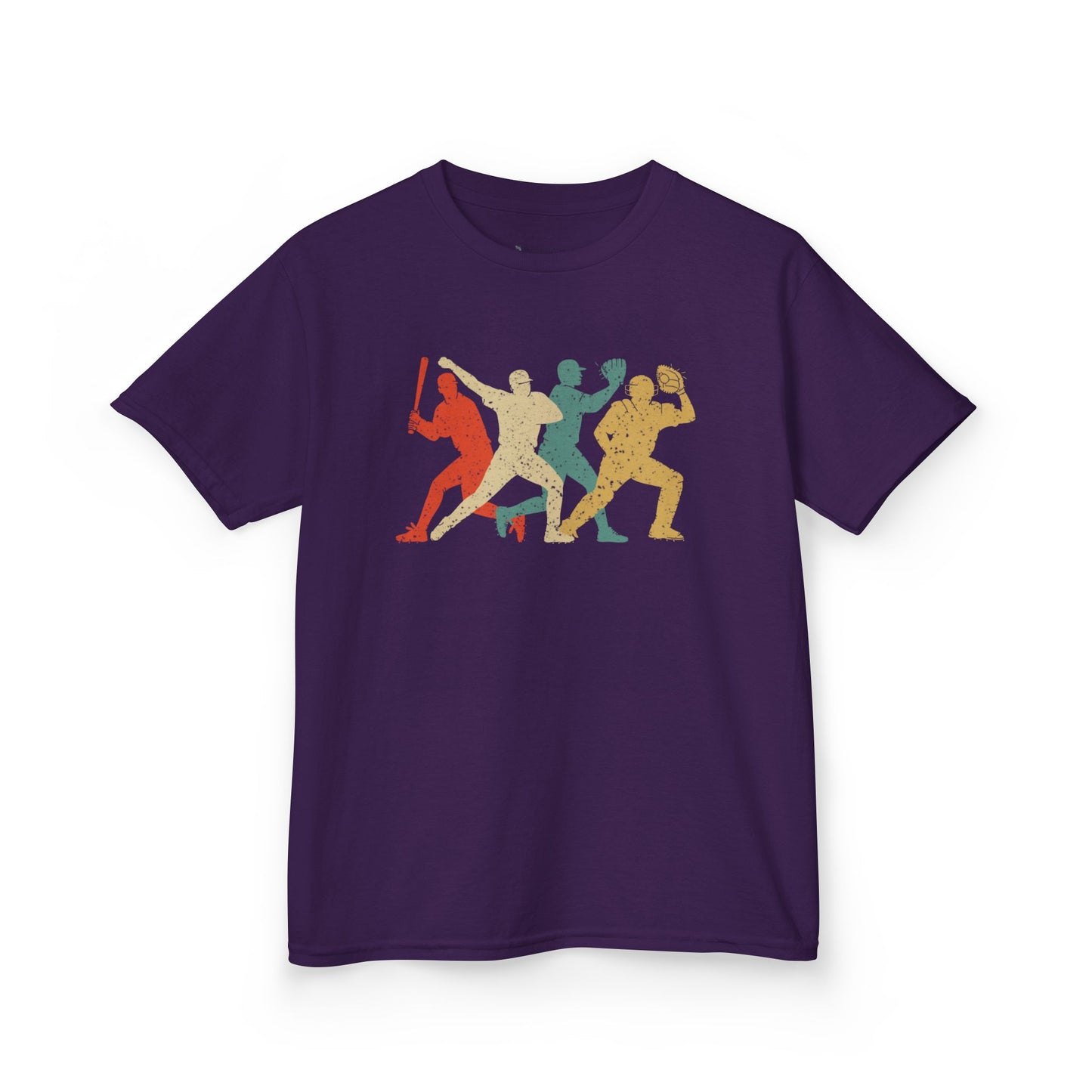 Kids' Baseball Shadows T-Shirt - 13 colors
