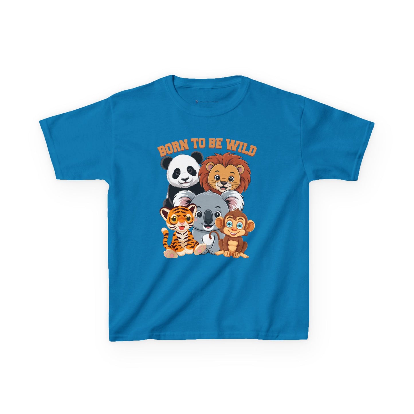 Kids' Born to Be Wild Animal Friends T-Shirt - 18 colors