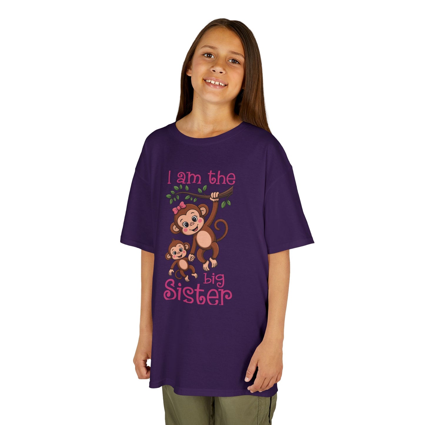 Kids' I Am The Big Sister T-Shirt - 13 colors