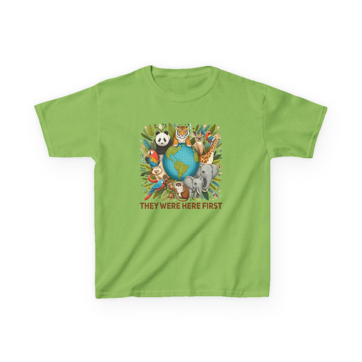 Kids' They Were Here First Animal T-shirt - 14 colors