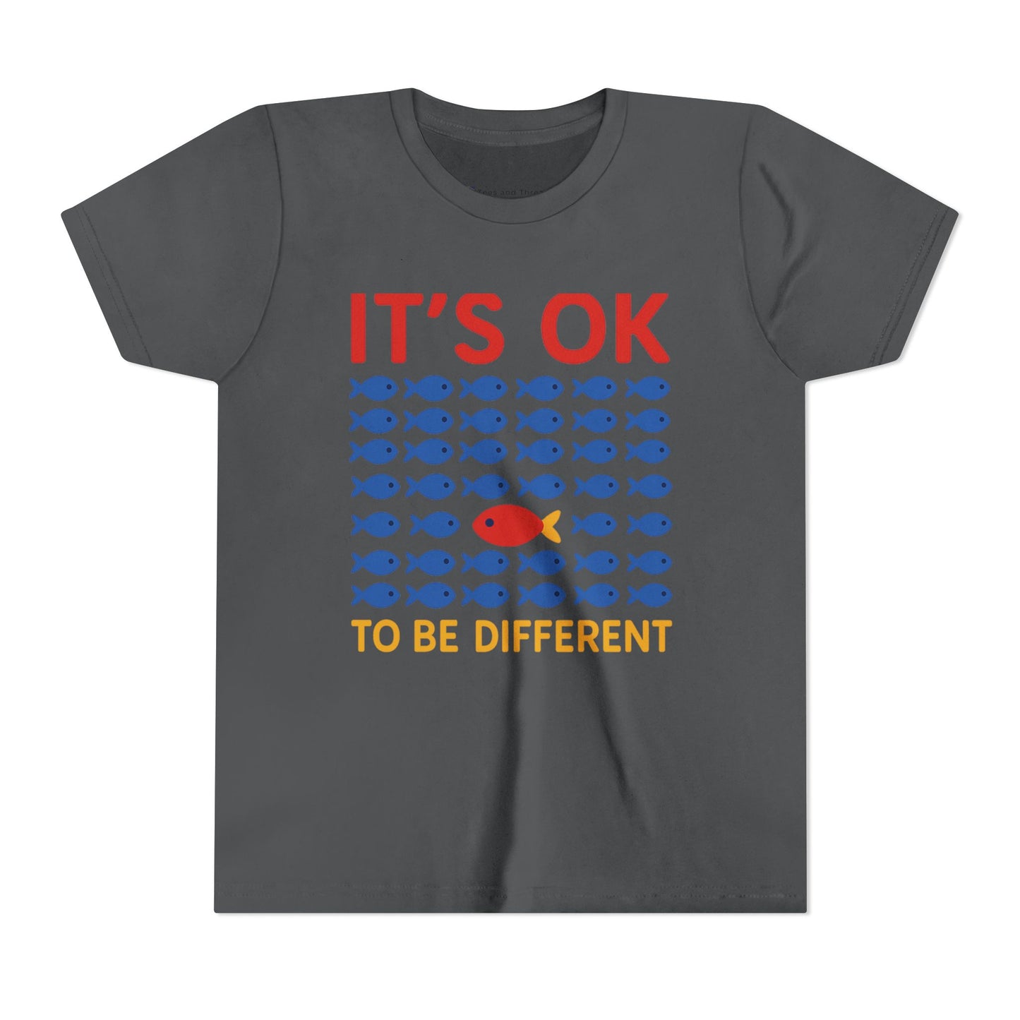 It's OK To Be Different Fishy Friends Kids T-Shirt