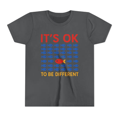 It's OK To Be Different Fishy Friends Kids T-Shirt