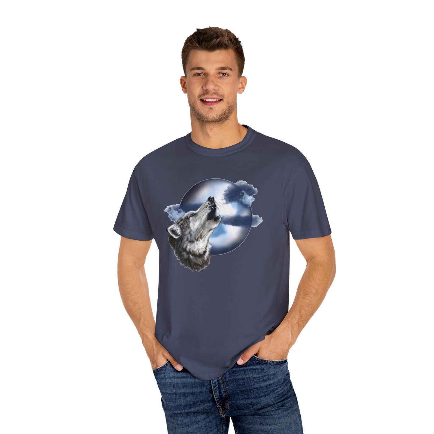 Howl at the Moon Lone Wolf T-Shirt - 13 colors