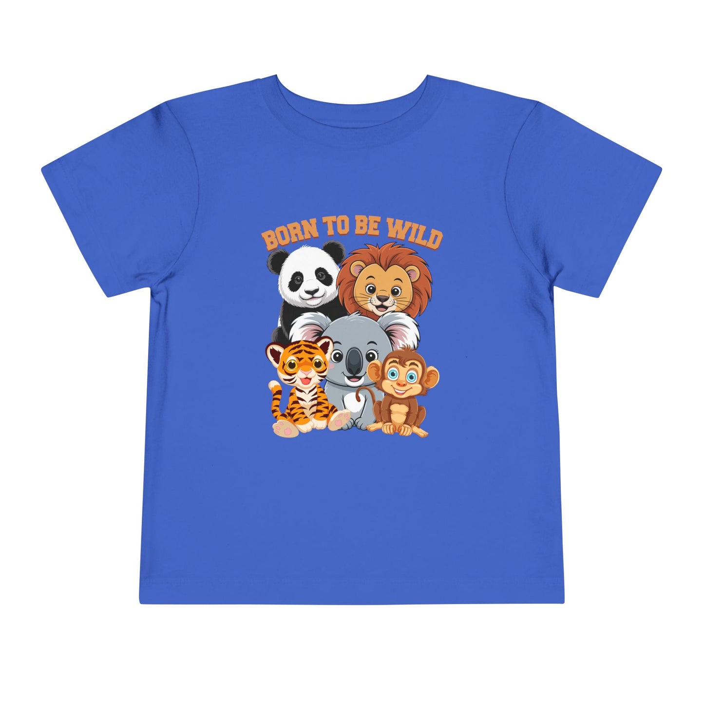 Born To Be Wild Cute Animals Toddler Tee - 8 colors