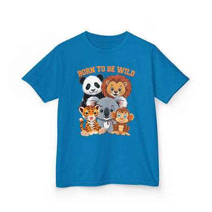 Kids' Born to Be Wild Animal Friends T-Shirt - 18 colors