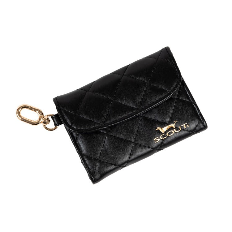 SCOUT BAGS Street Cred Card Holder - Black Quilted